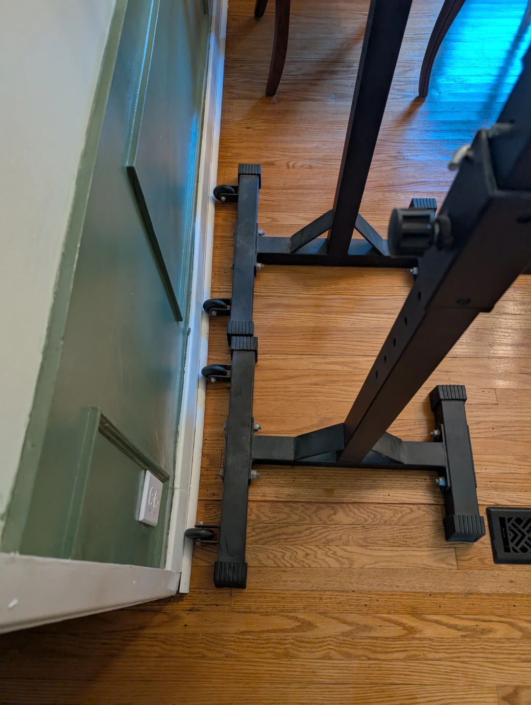 Squat Rack and Barbell with Pad - photo 3