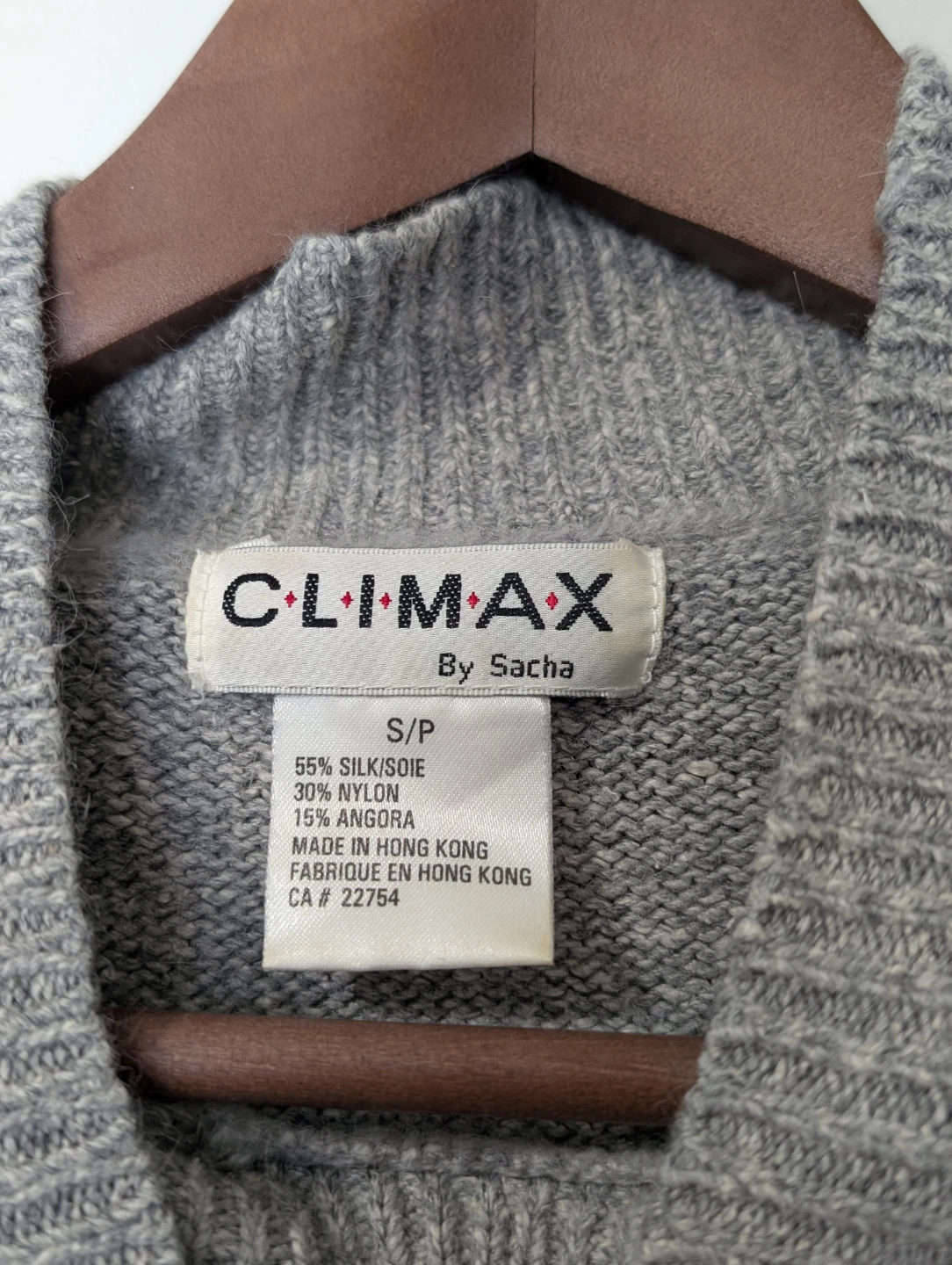 Climax by Sacha grey sweater - photo 2