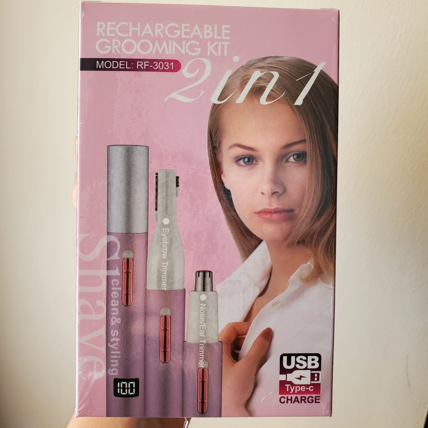 Facial Grooming Kit - NEW - USB Rechargeable