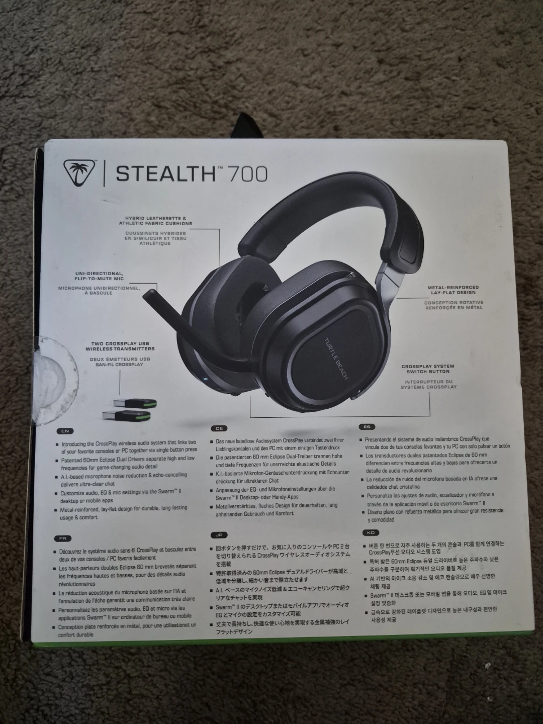 Turtle Beach Stealth 700 Wireless Gaming Headset - photo 4