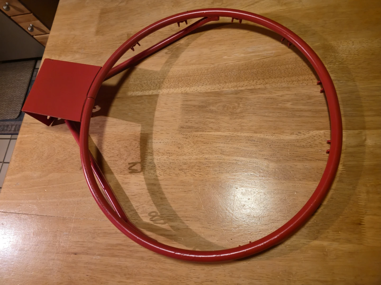 Heavy-Duty 18" Basketball Rim / Hoop – Regulation Size - photo 2