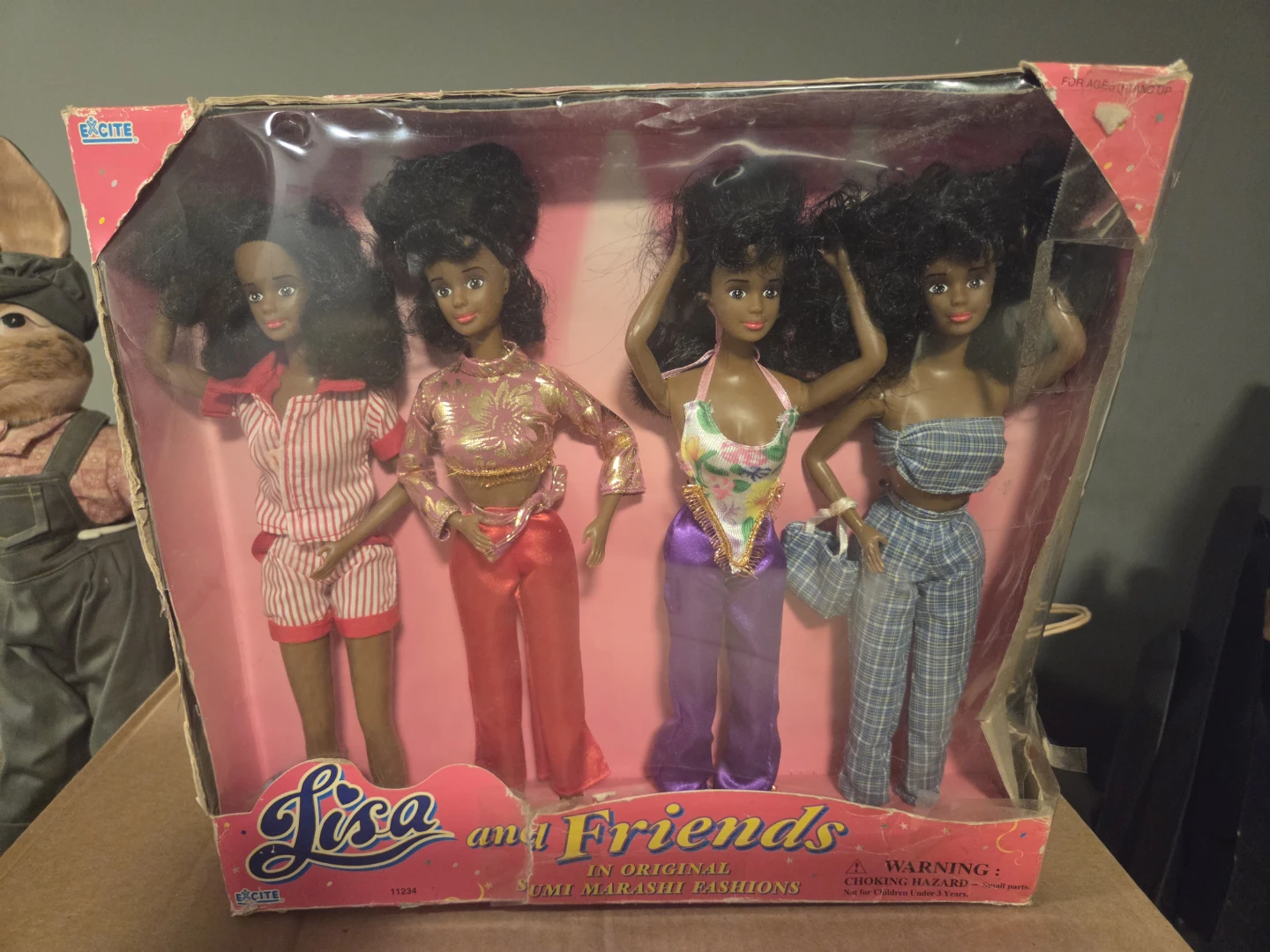 Rare Vintage African American Lisa and Friends Doll Set - photo 3