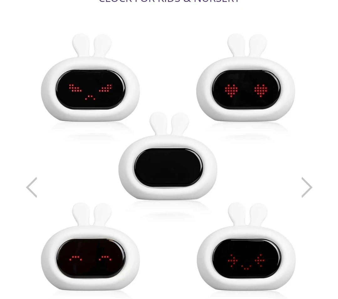 Cute Bunny Digital Alarm Clock - photo 5