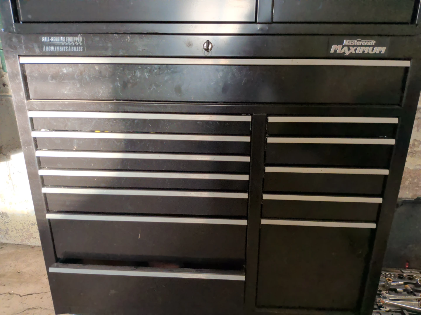 Mastercraft MAXIMUM Rolling Tool Box Combo - Loaded with Tools! - photo 3