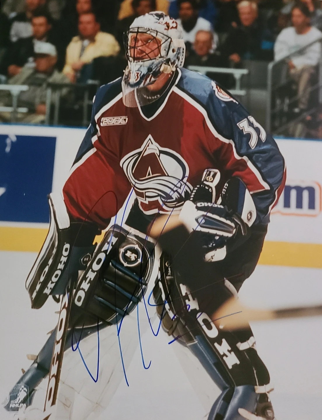 Colorado Avalanche Autographed Items With COA'S