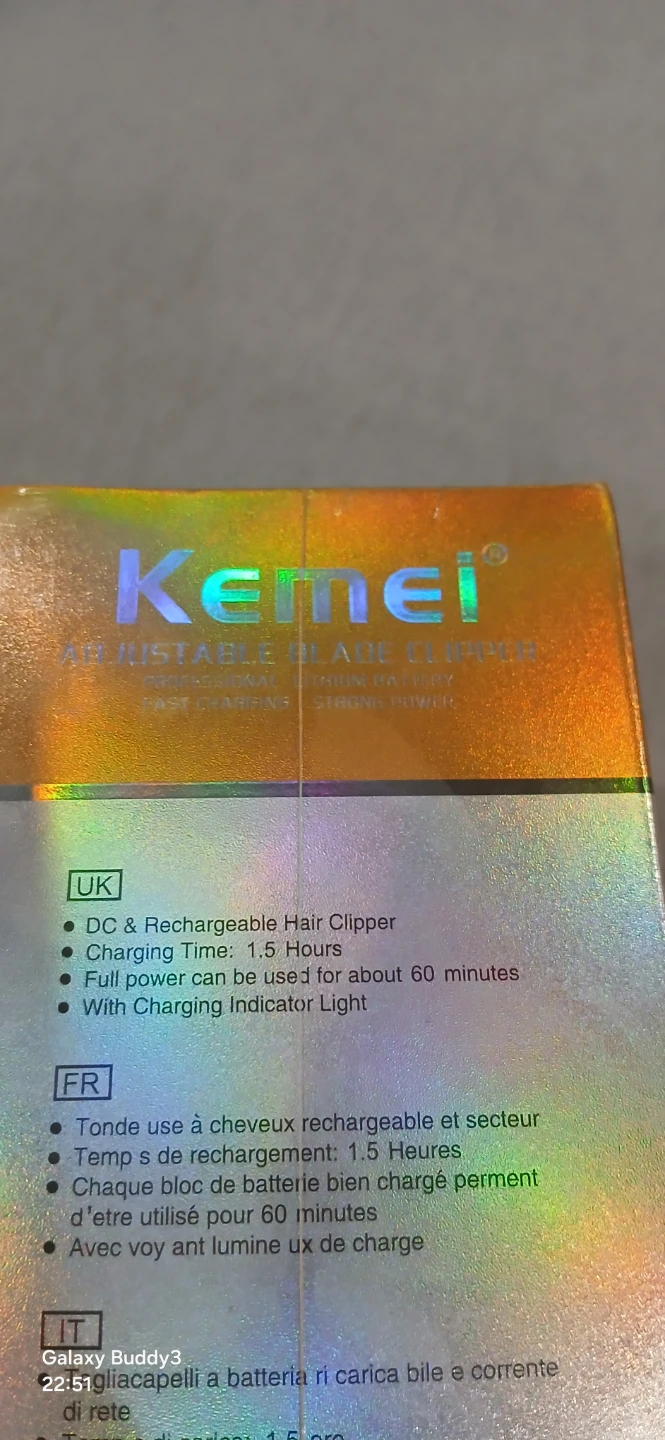Kemei KM-5017 Professional Hair Clipper - photo 4