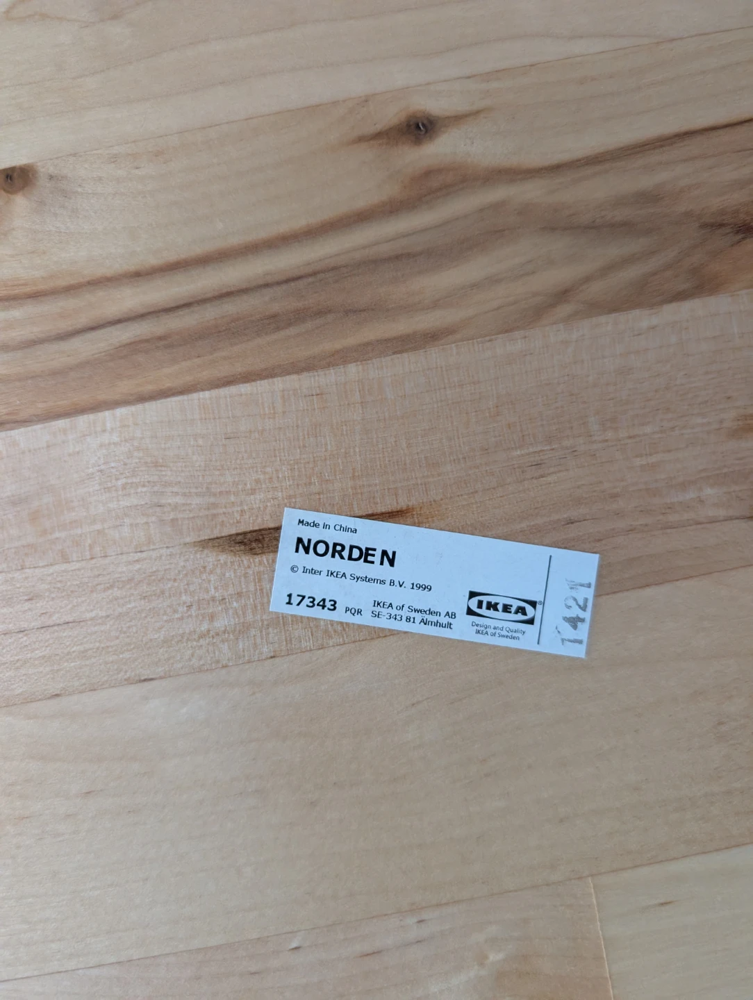 Dining table IKEA NORDEN - photo 5