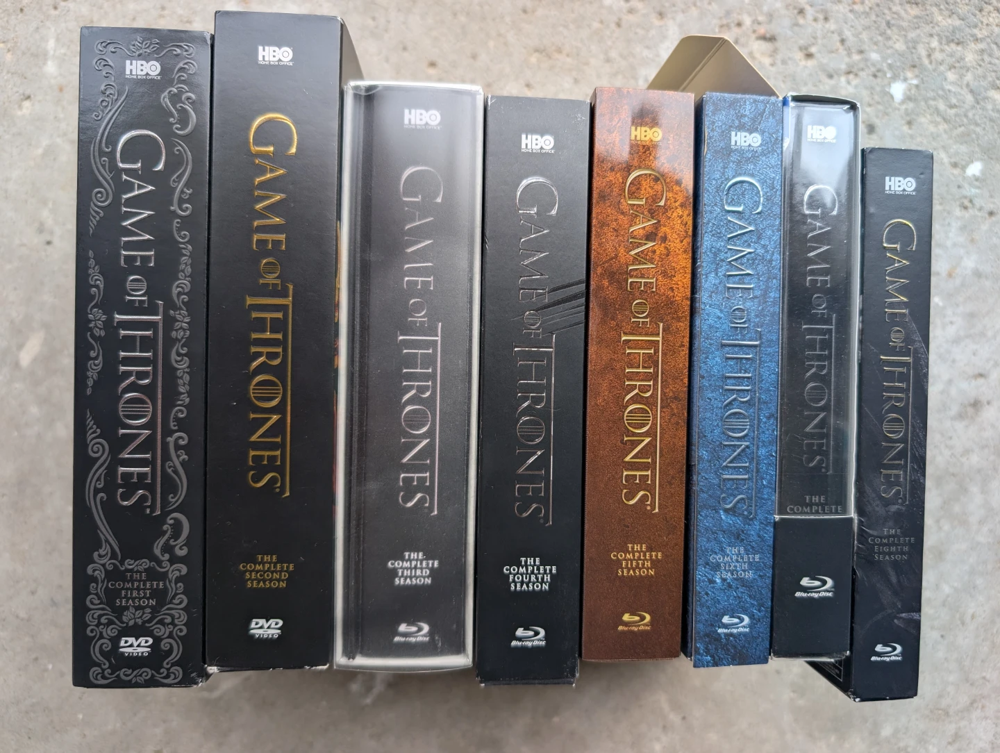 Game of Thrones Complete Series DVD/Blu-ray Collection