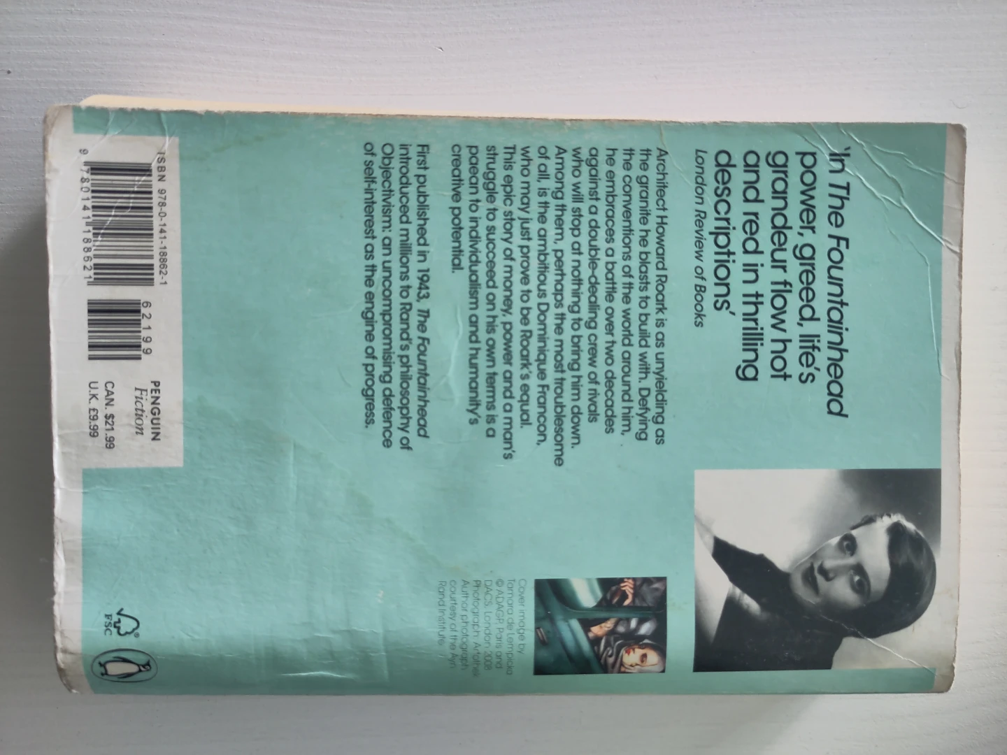 Ayn Rand The Fountainhead Penguin Modern Classics Paperback Book - photo 2