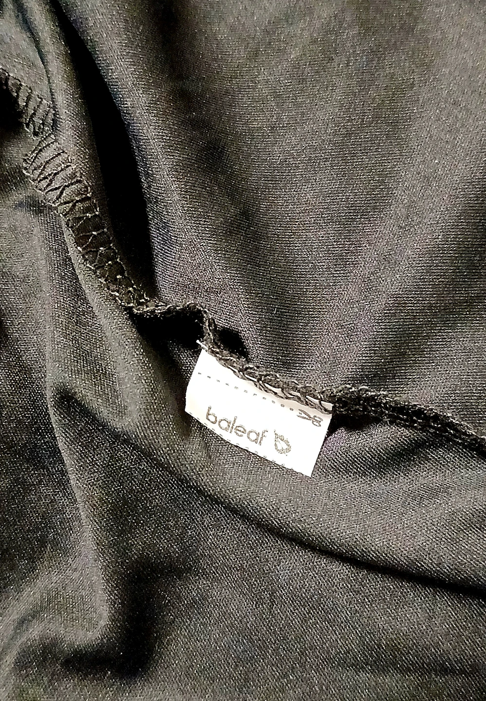 Women Large Baleaf Black Hoodie Dress - photo 3