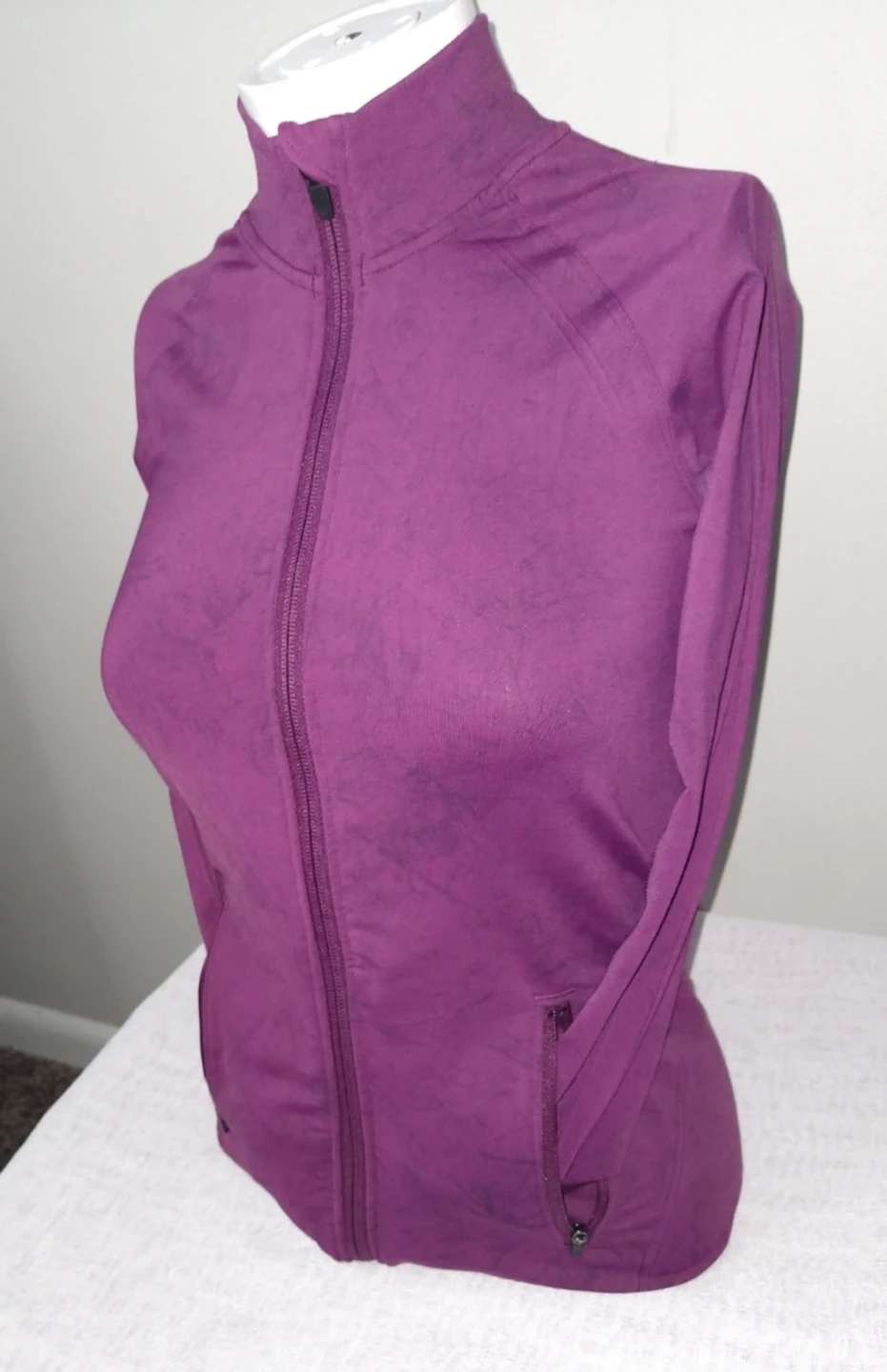 Lululemon Define Jacket in Marbled Plum Size X Small (2) - photo 2