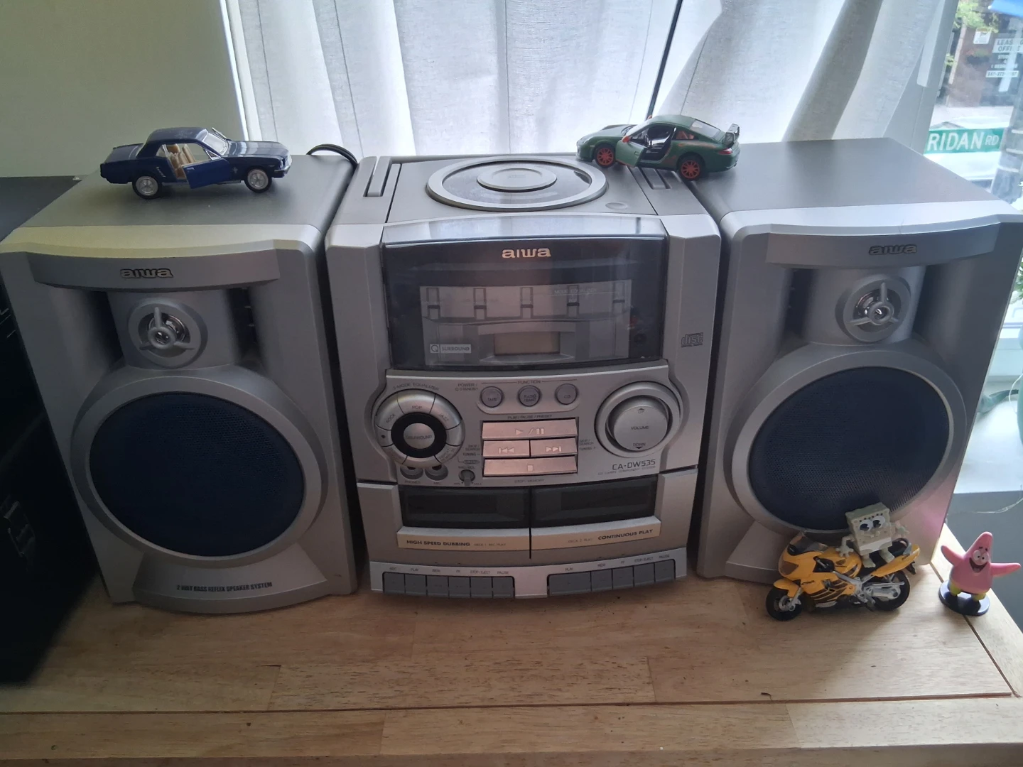 Aiwa CA-DW535 CD tape 🏈 System - photo 2