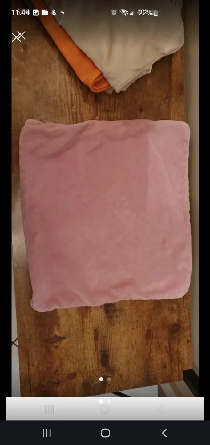 Pink velvet throw pillow cover 🏈 - photo 2
