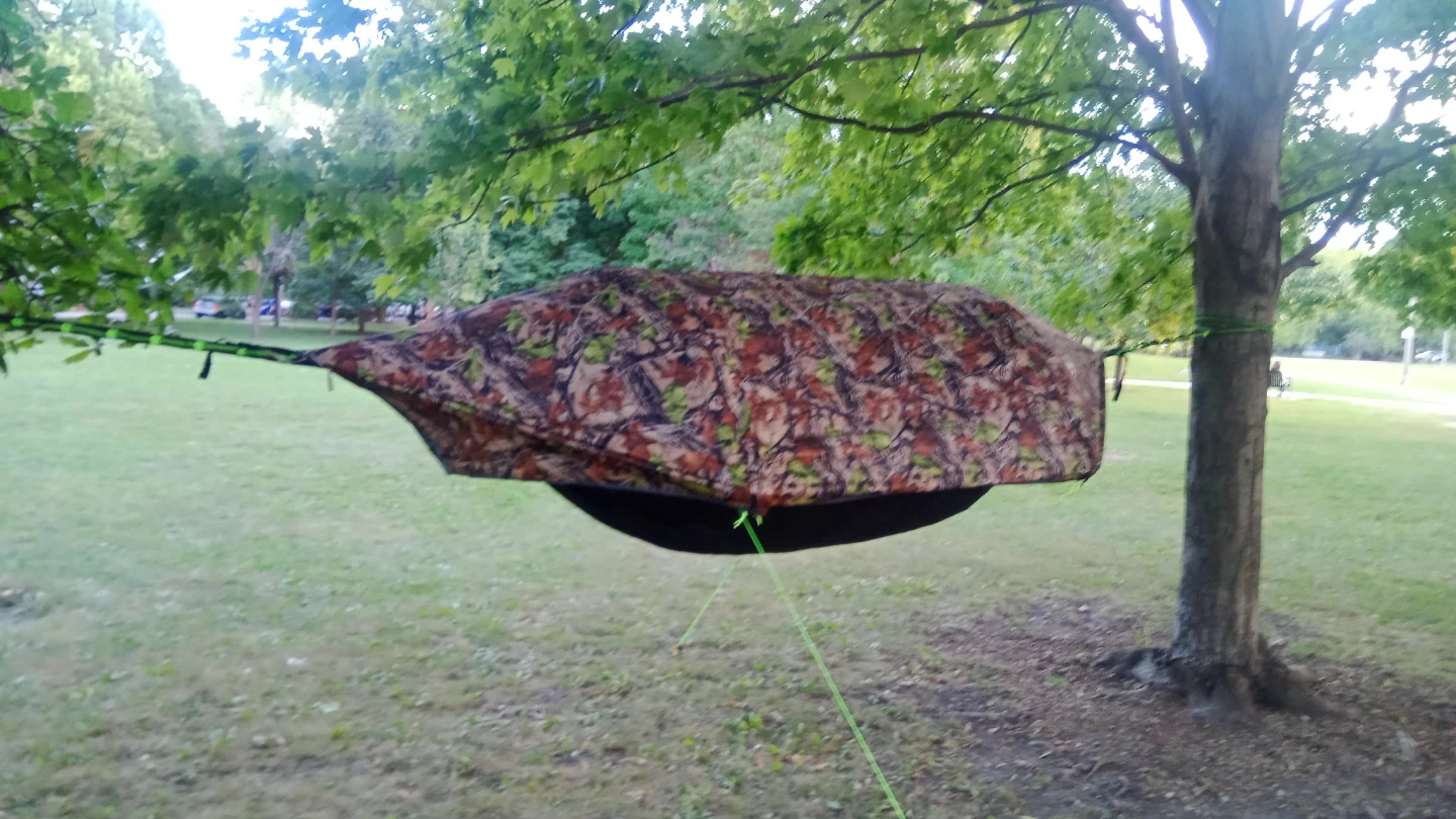 Rivenlo Camping Hammock Tent with Mosquito Net & RainFly - photo 2