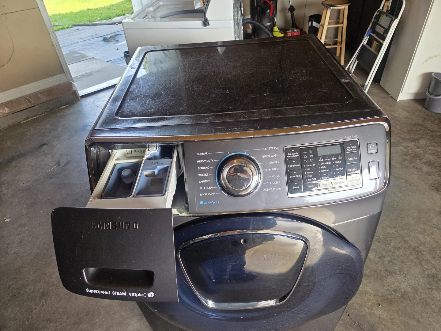 Washing machine  Samsung super speed, steam, VRT Plus, HE