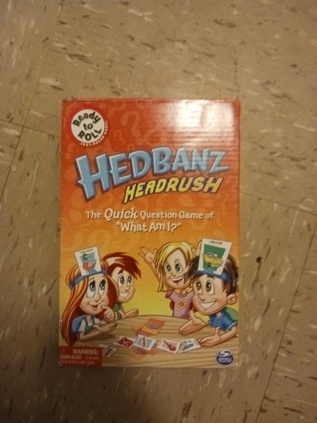 🏈 Spin Master Hedbanz Headrush Game