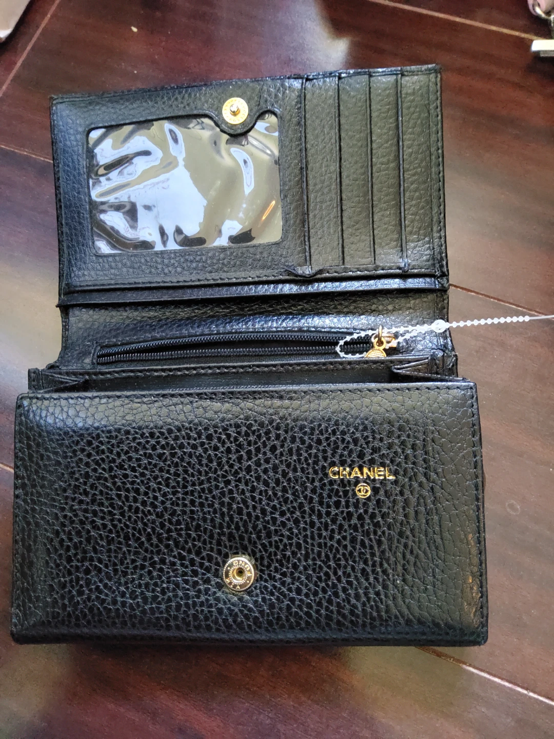 Chanel black wallet - photo 2