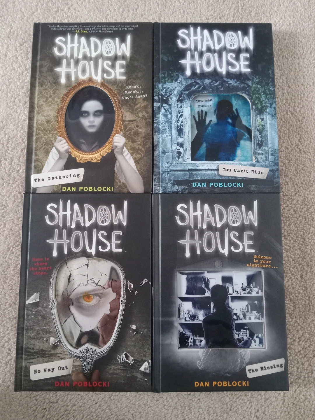 Shadow House Book Series by Dan Poblocki