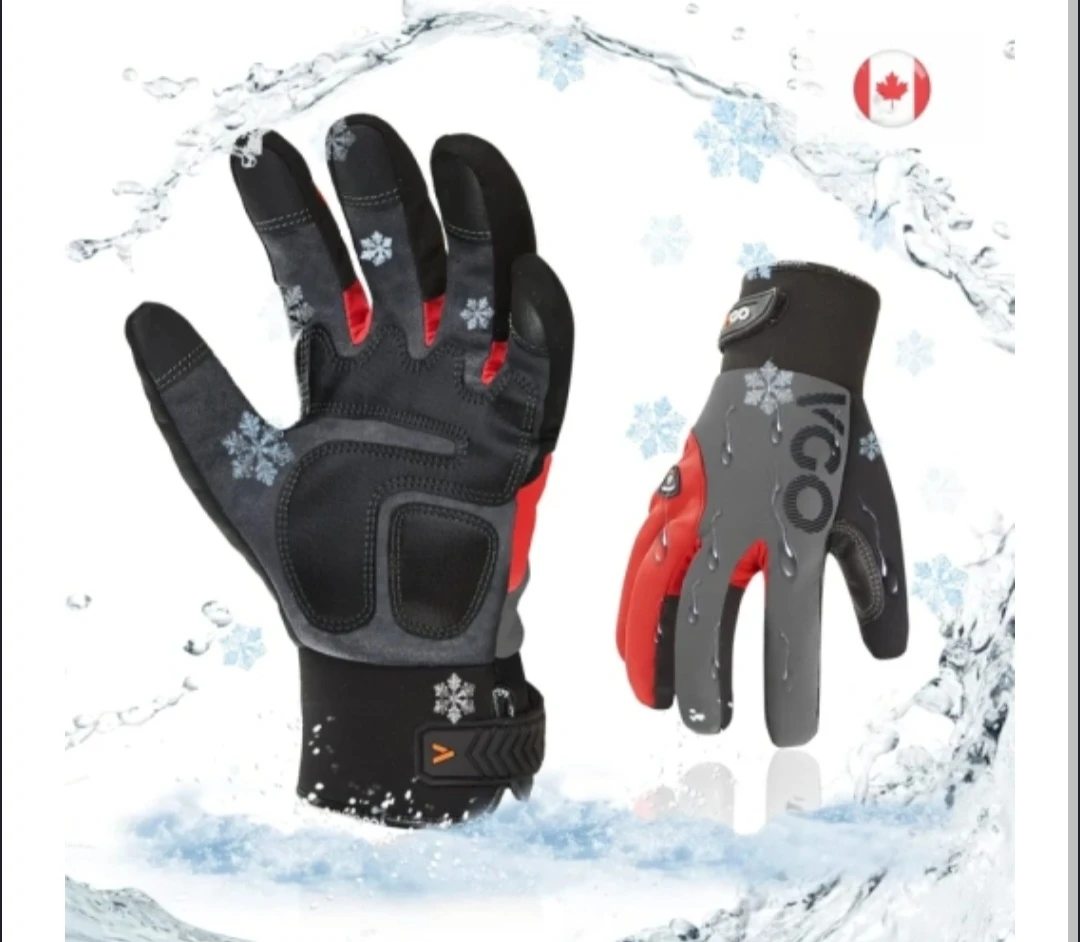 Vgo Women's Winter Mechanic Gloves - Size L - photo 2