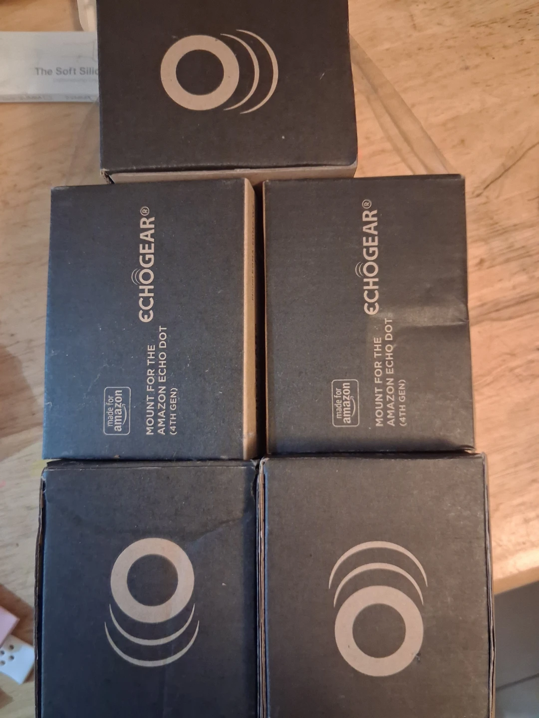 SET OF 5 (Echogear Mounts for Amazon Echo Dot 4th Gen)