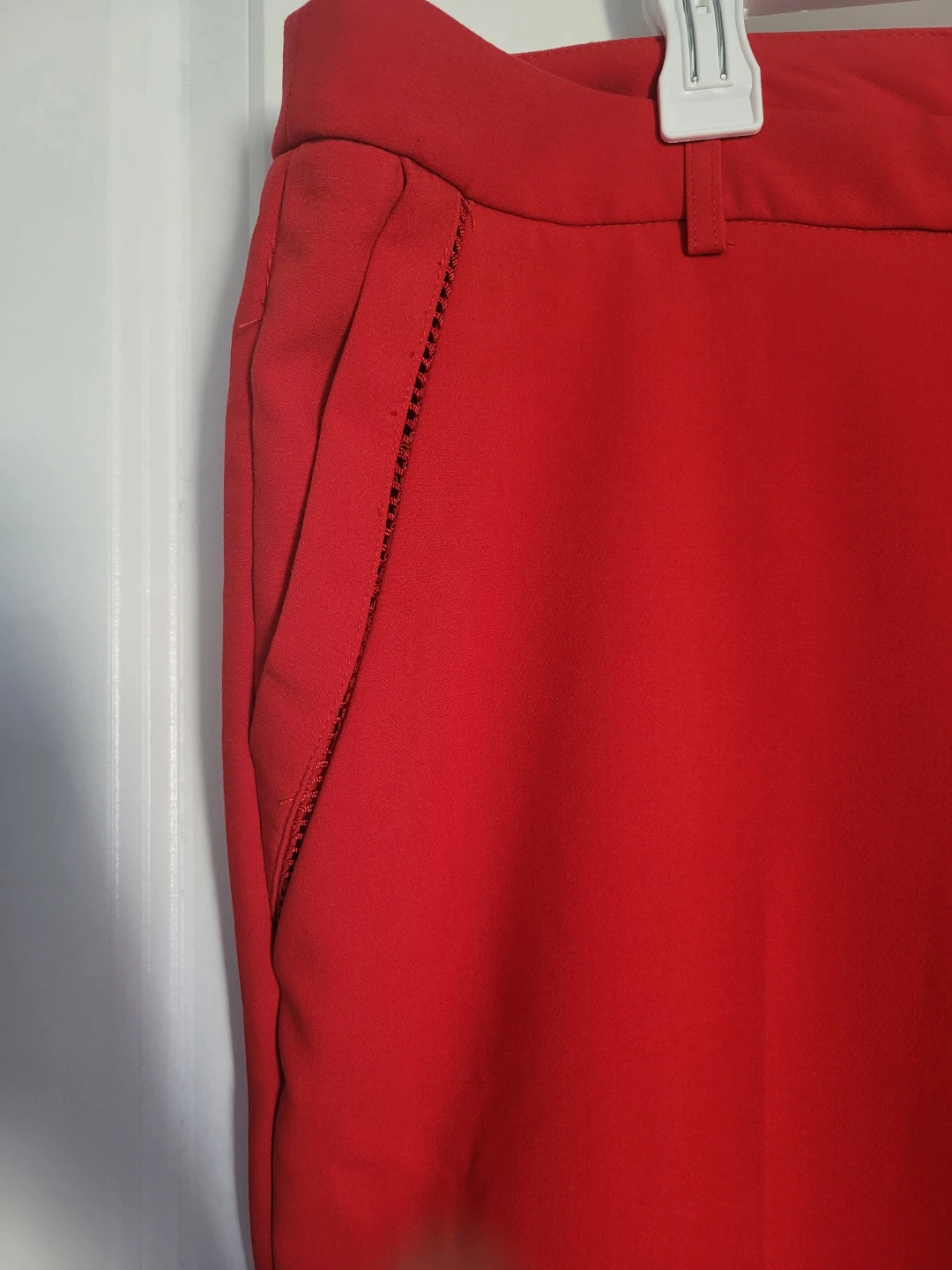 Elegant red pants size 14 - photo 3