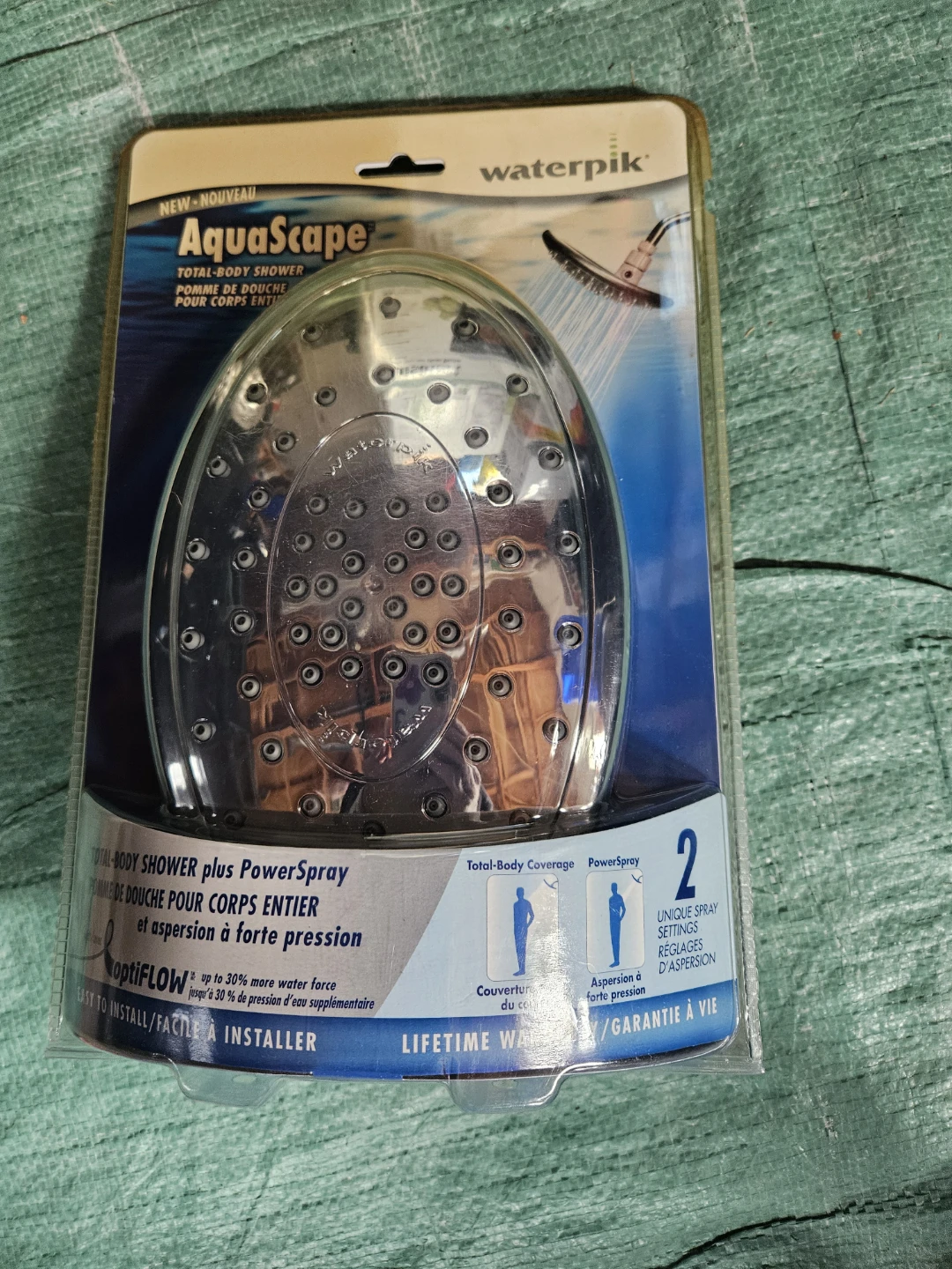 Waterpik AquaScape Total-Body Showerhead