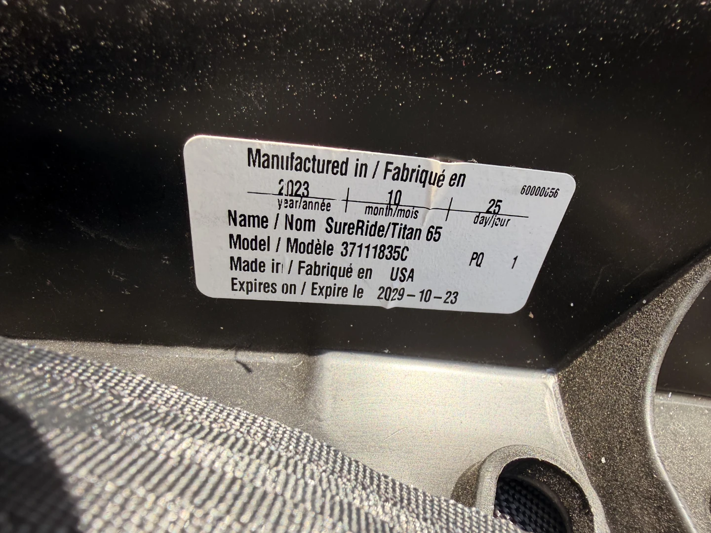 Two Evenflo SureRide Titan 65 Car Seats - photo 4