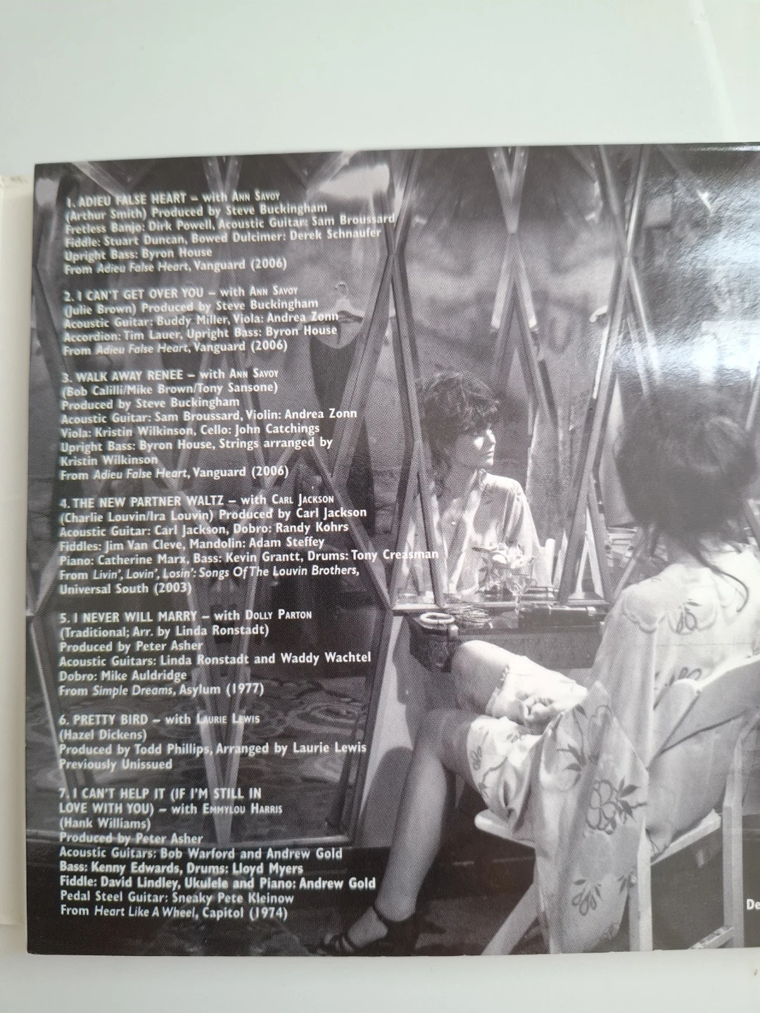 Linda Ronstadt Duets CD - photo 4