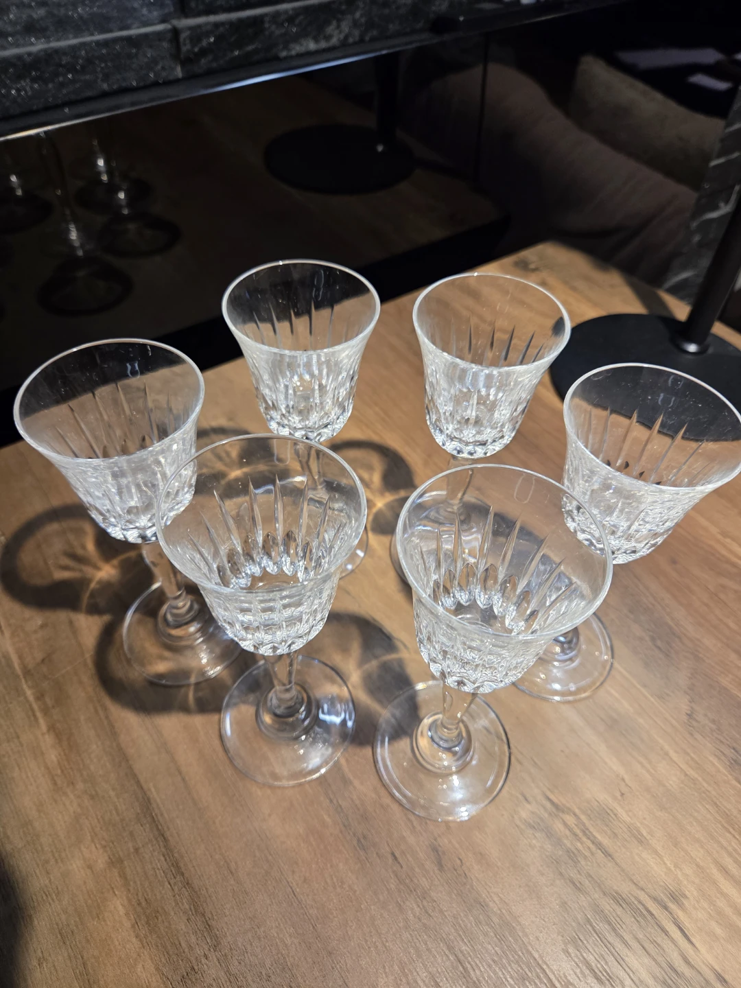 Set of 6 Vintage Sherry / Liqueur Glasses - photo 2