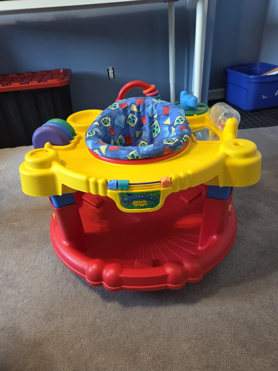 Vintage Evenflo Exersaucer 90s