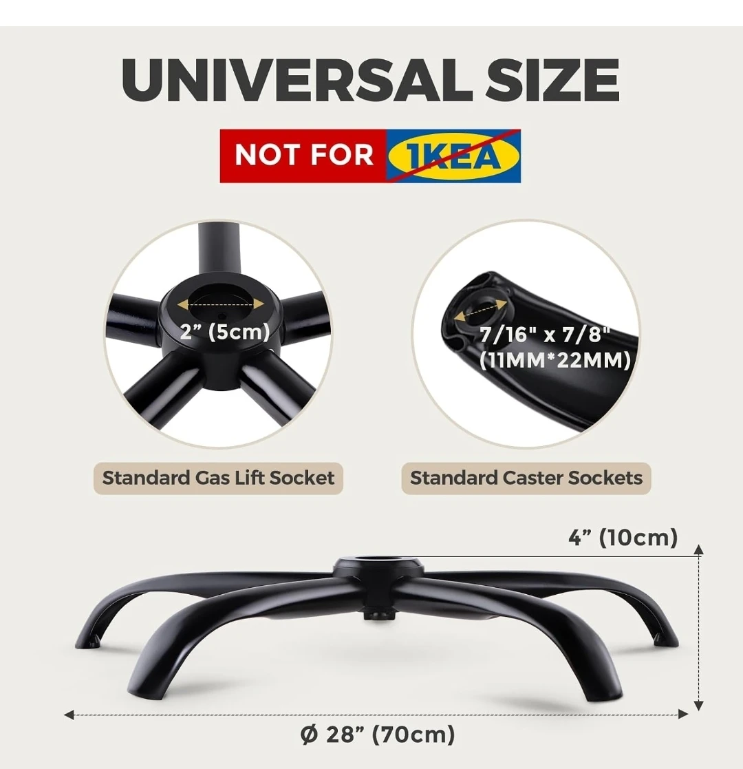 Heavy Duty Office Chair Base - photo 3