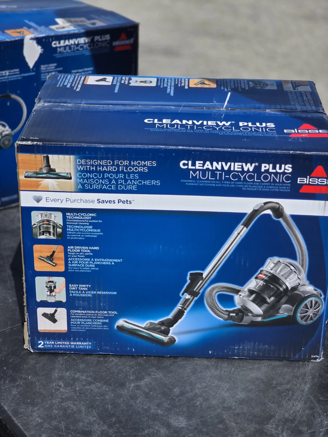 Bissell CleanView Plus Multi-Cyclonic Canister Vacuum - photo 3