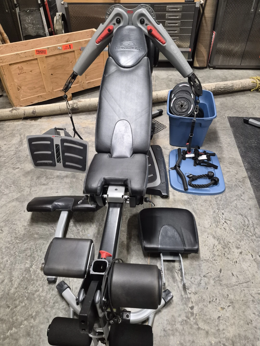 Bowflex Home Gym with Attachments