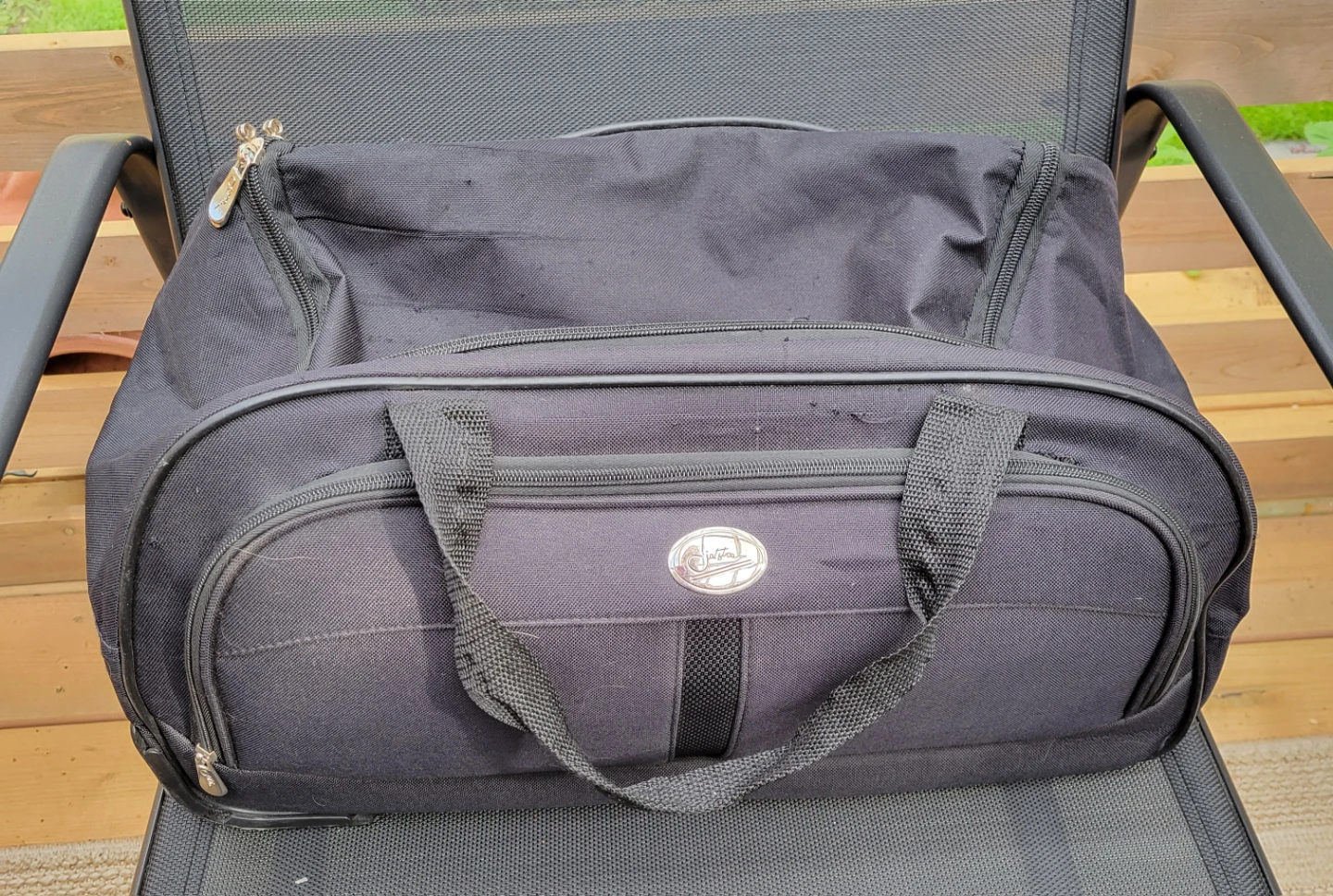 Rolling Soft Sided suitcase with extending handle - photo 2