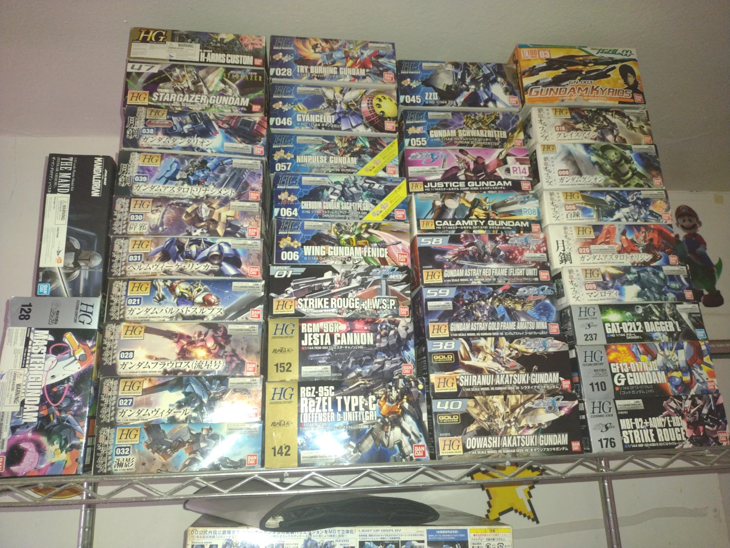 Bandai Gundam HG Model Kit Collection