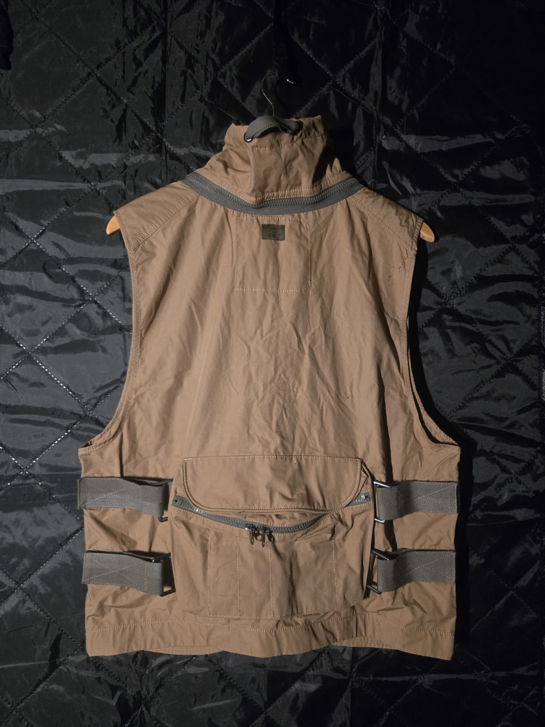G Star Brown utility vest with multiple pockets - photo 2