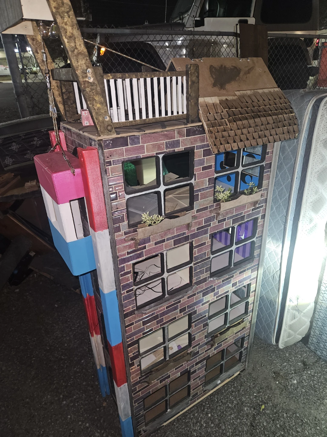Custom Handcrafted Wooden Dollhouse