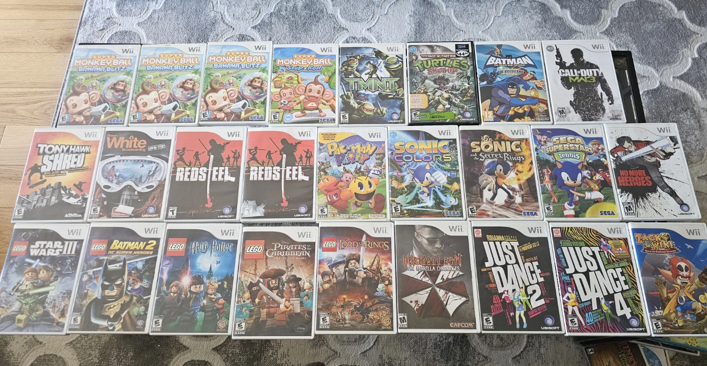 Nintendo Wii Games (Sale Price) $15 Each