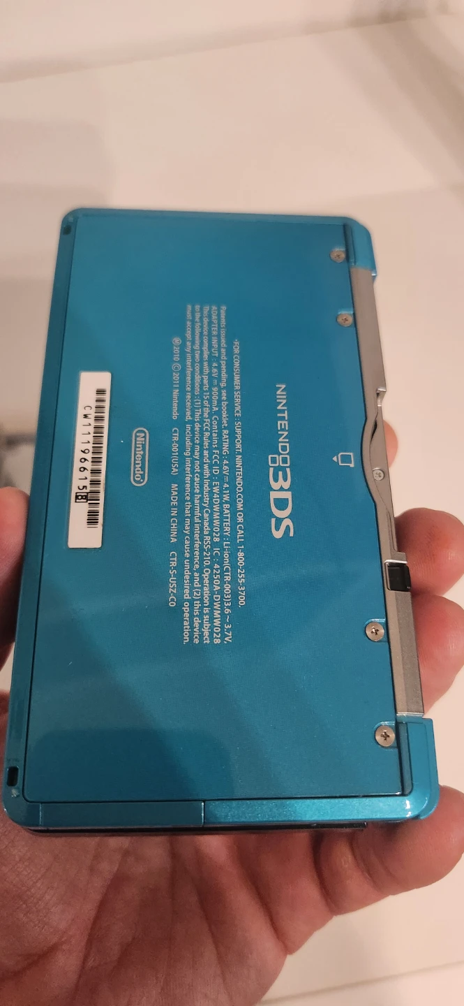 Nintendo 3DS Aqua Blue - photo 2