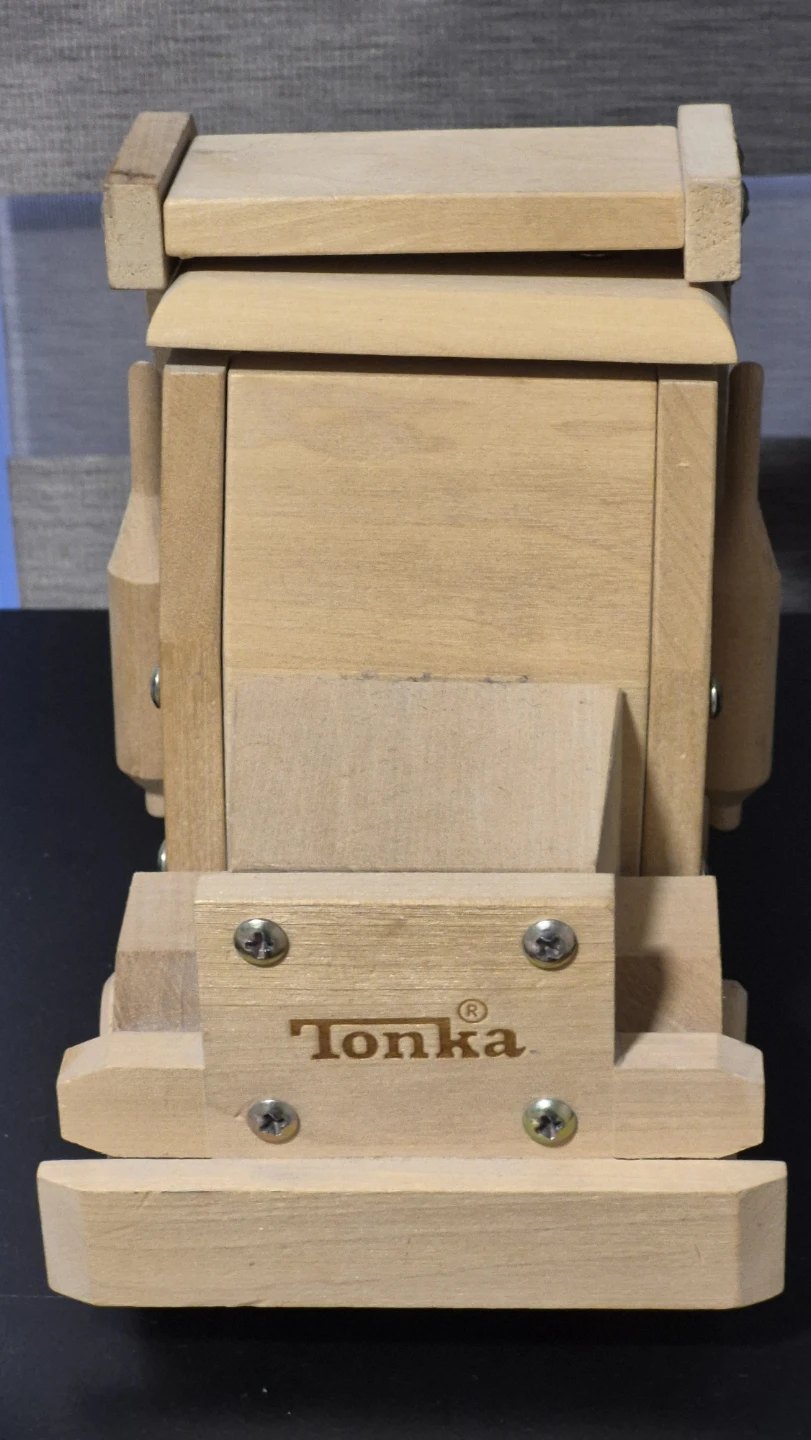 Wooden Tonka Dump Truck Toy - photo 2