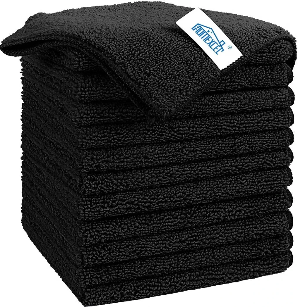 FREE - 9 microfiber towels