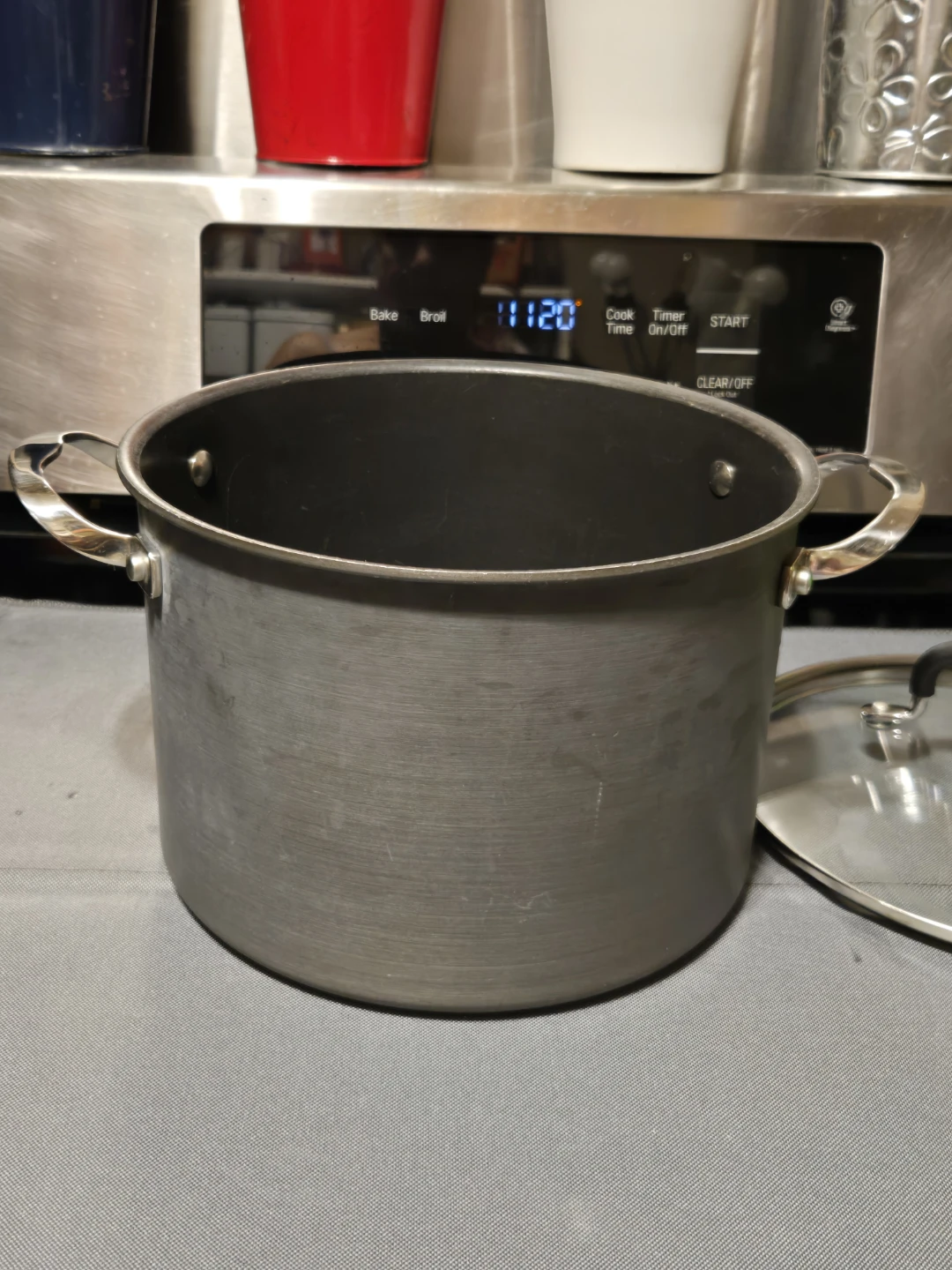 KitchenAid 8QT Hard-Anodized Heavy Soup Pot & Lid - photo 4