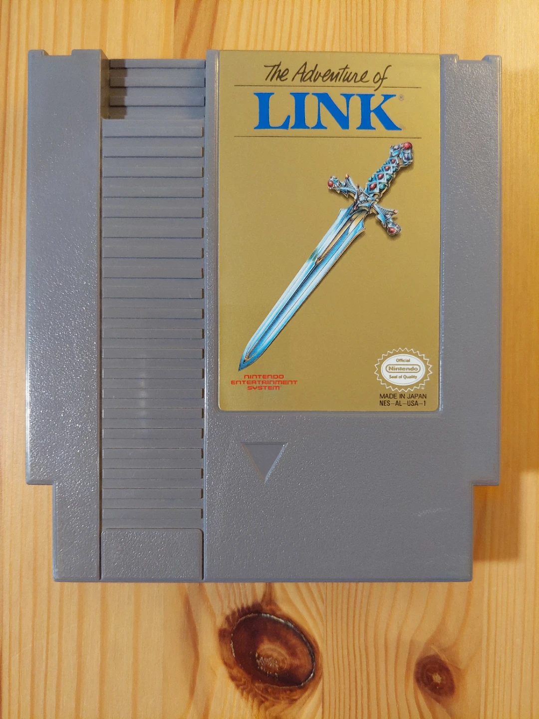 Zelda 2 NES Game Cartridge - photo 2