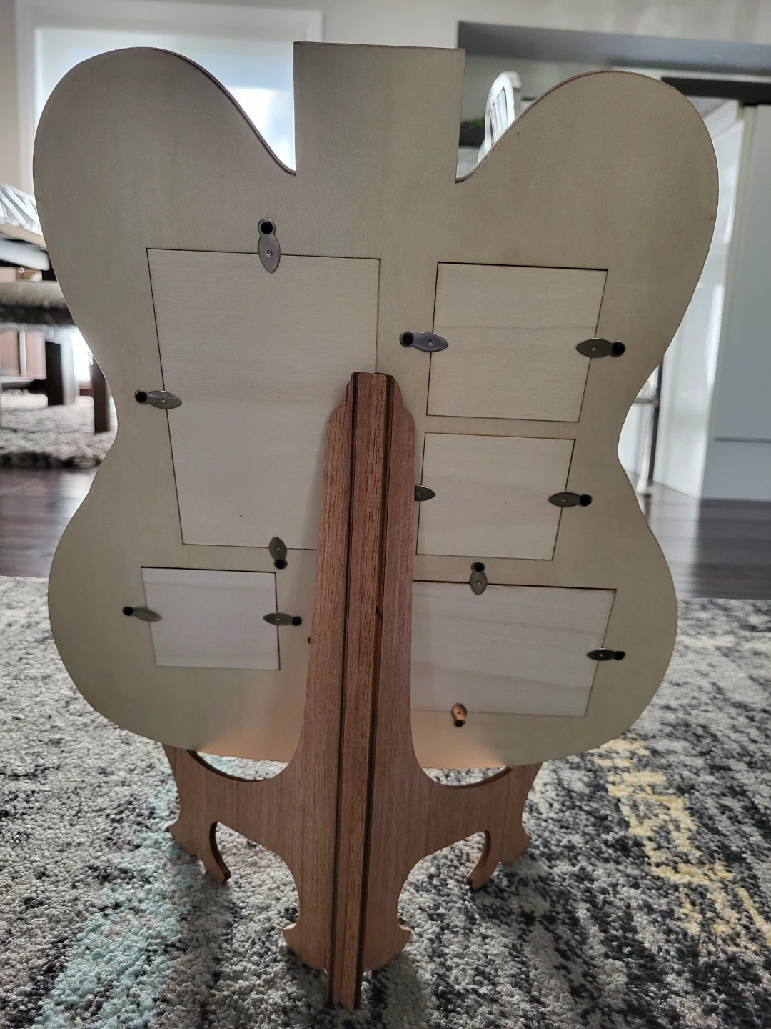 Guitar-Shaped Multi-Photo Frame - photo 4