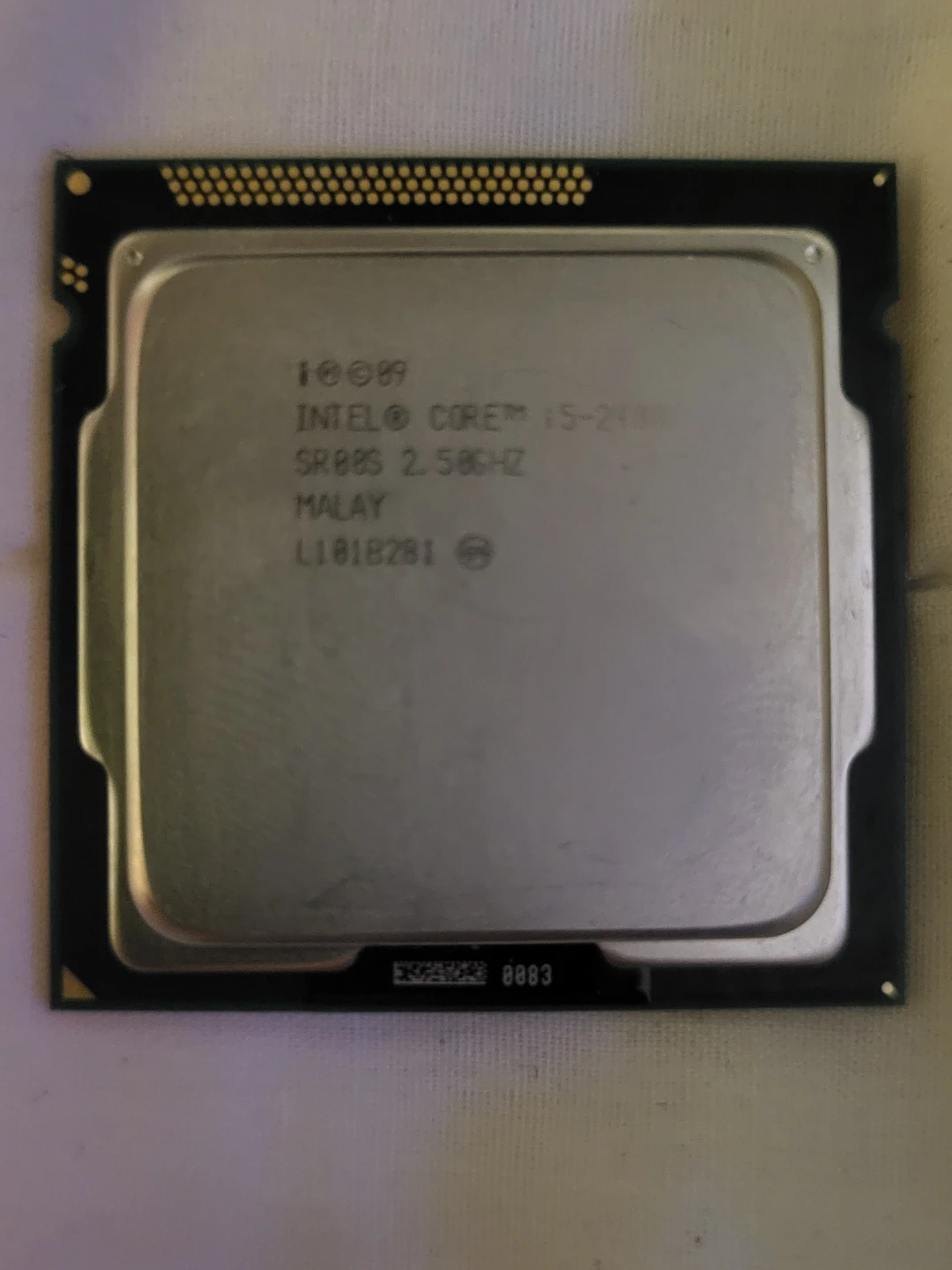 Intel Core i5-2400 Processor