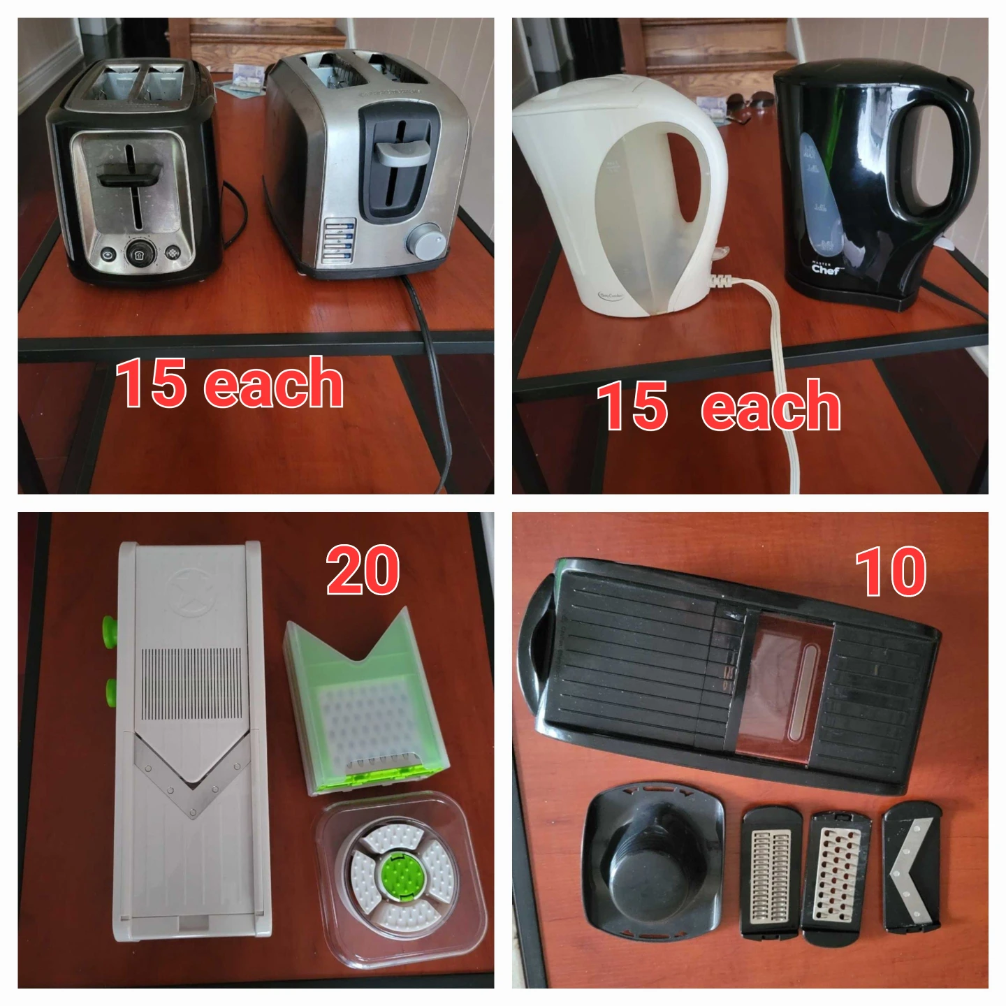 Kitchen Appliances and Mandoline Slicers