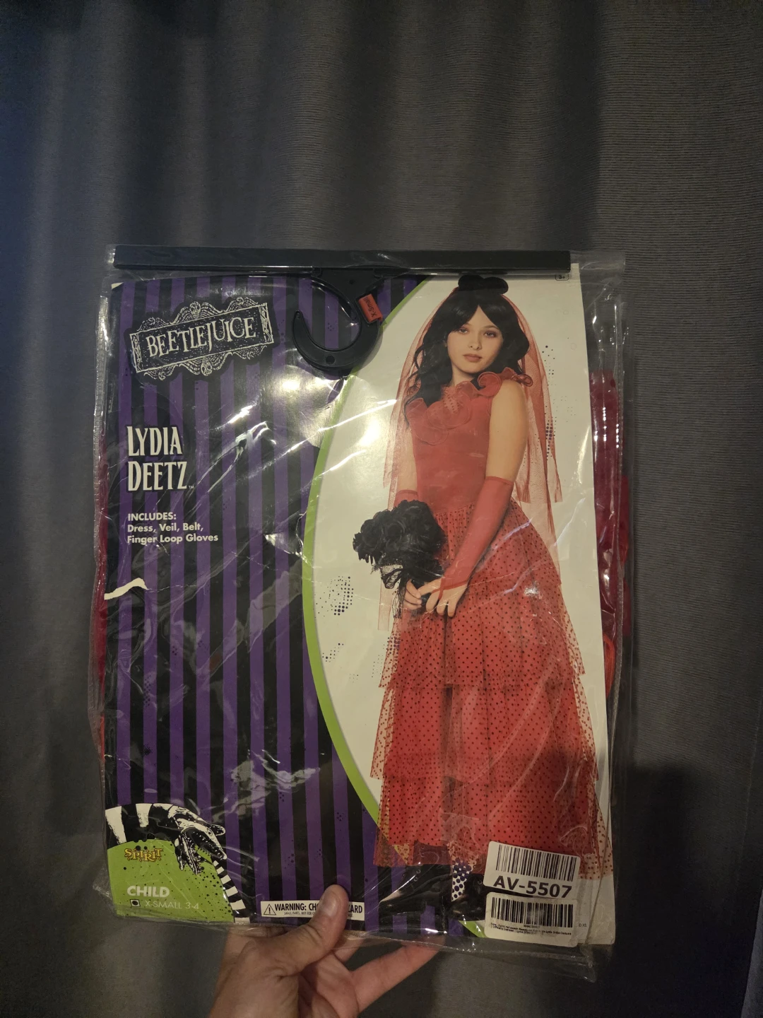 Beetlejuice Lydia Deetz Child Costume