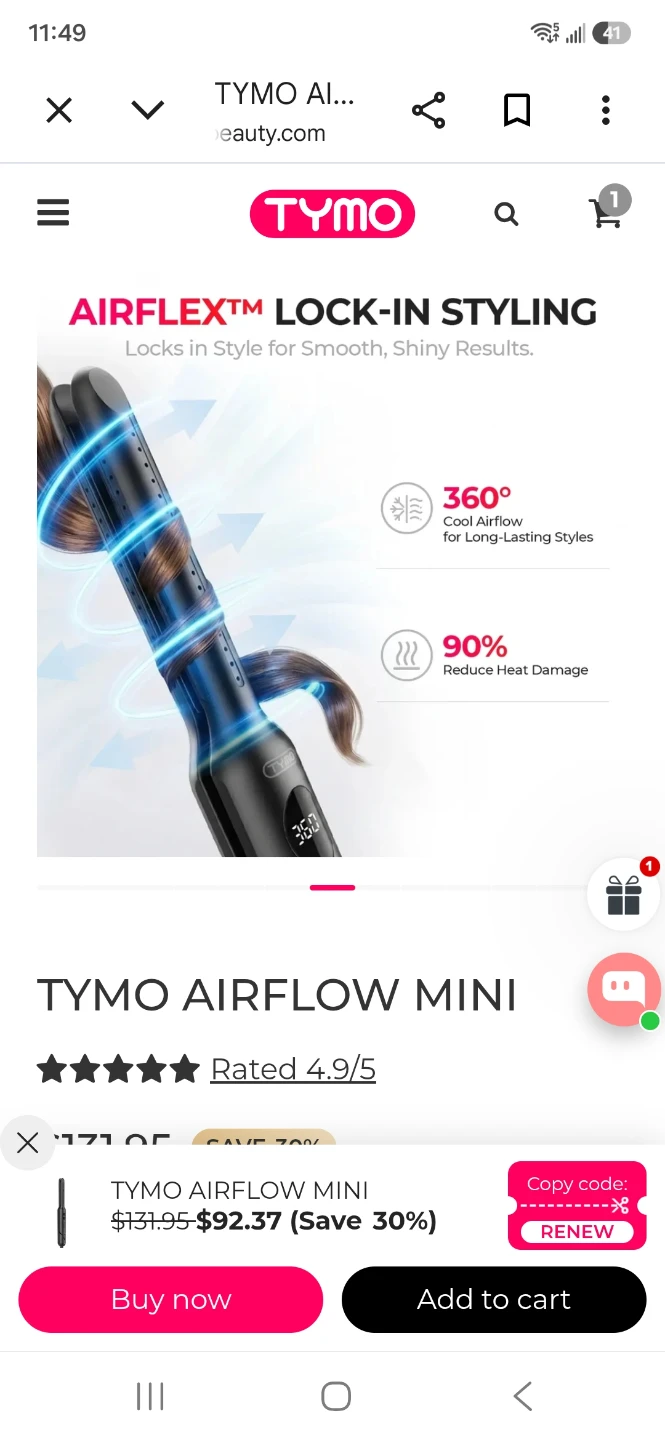 Tymo.. Hair Curler and Straightener - photo 4