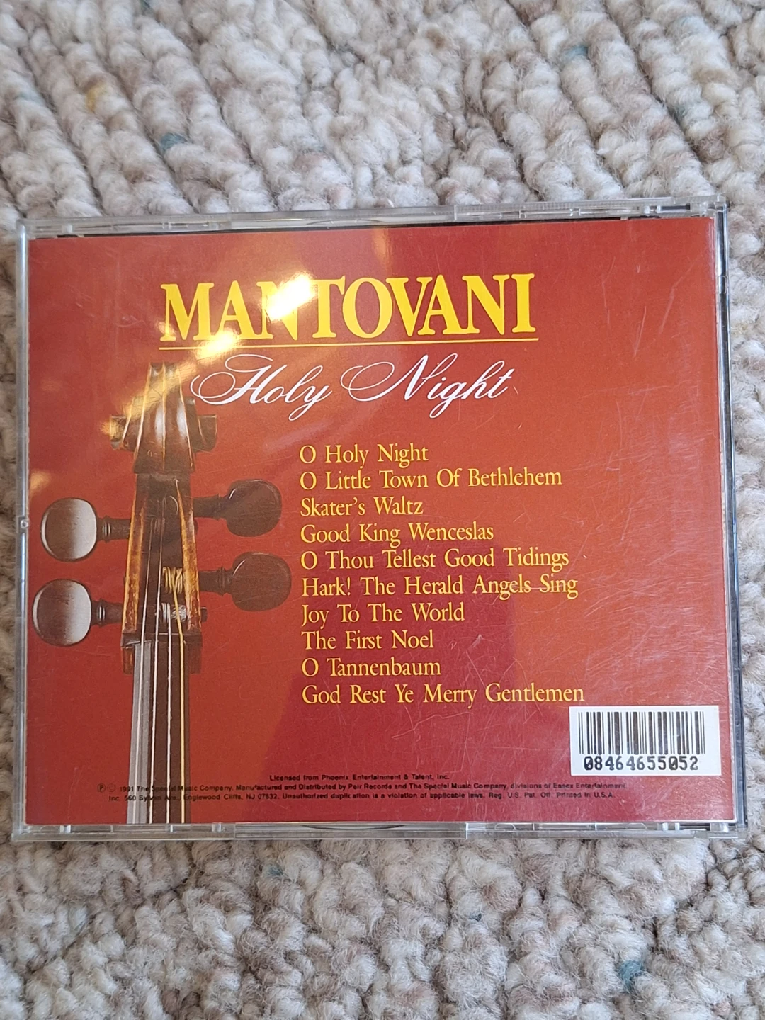 Mantovani Holy Night Christmas CD - photo 2