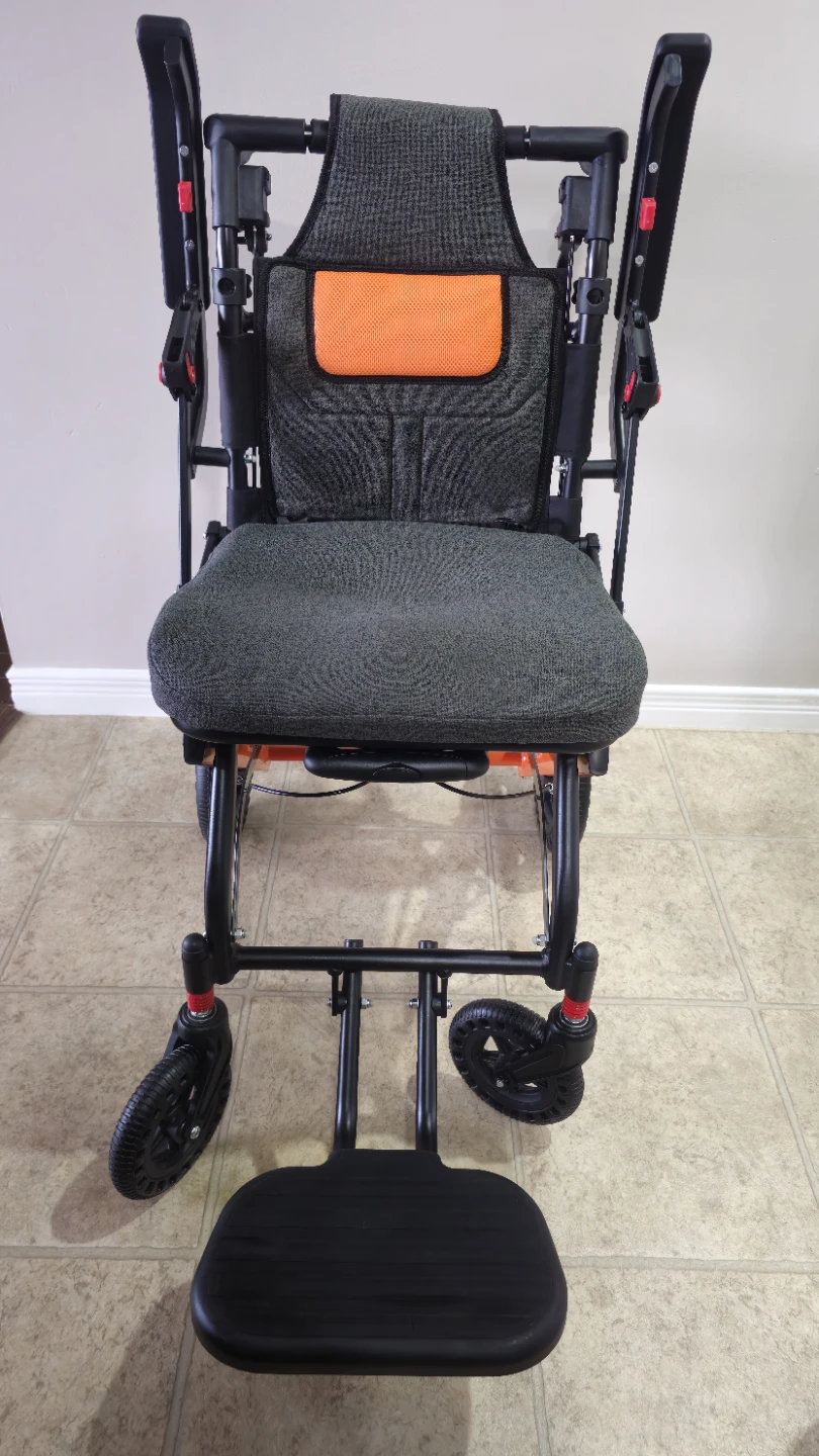Dual Purpose Rollator and Transport Wheelchair